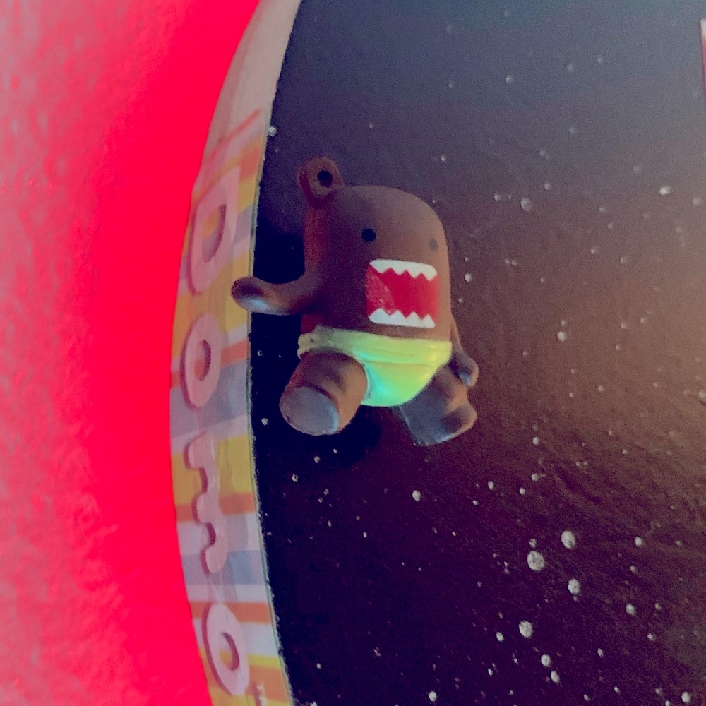DOMO Snowfall LED Wall Clock - Picture 2 of 9